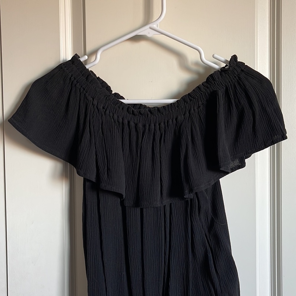 Express black off the shoulder top, size S